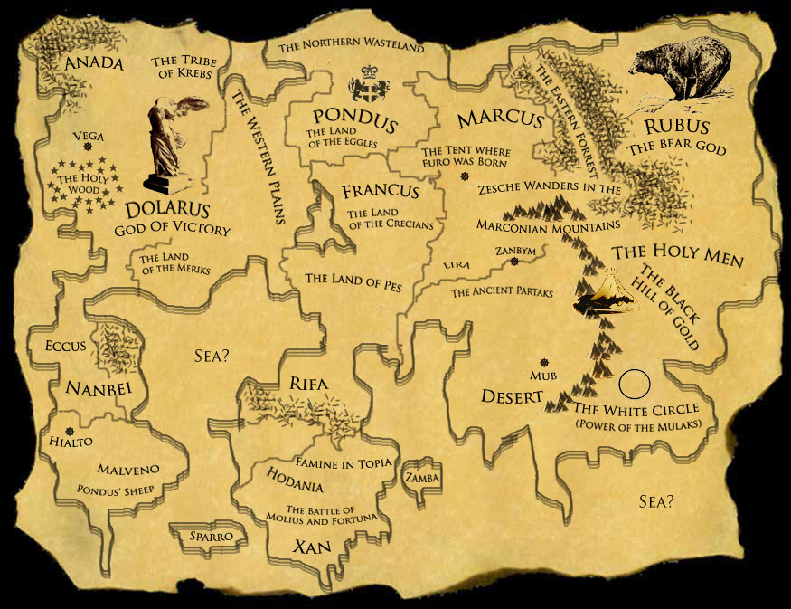 First map of Modern Gods